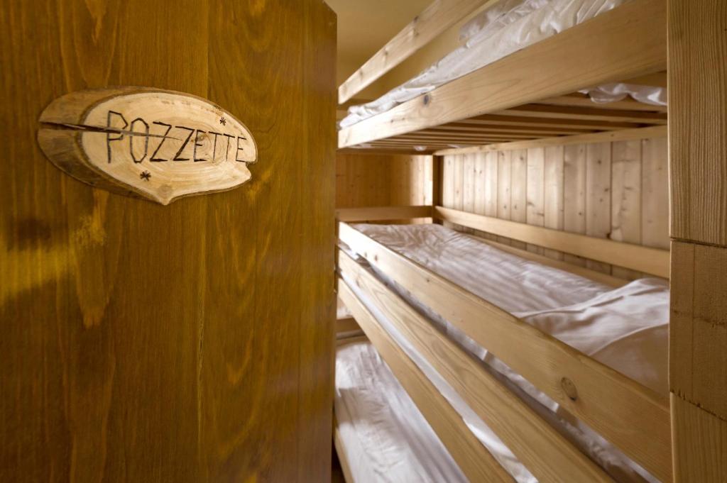Postel nebo postele na pokoji v ubytování Rifugio Chierego - 1911m