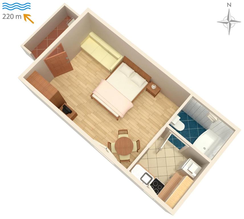 Fotografia z galérie ubytovania Apartments with a parking space Fazana - 7206 vo Fažane