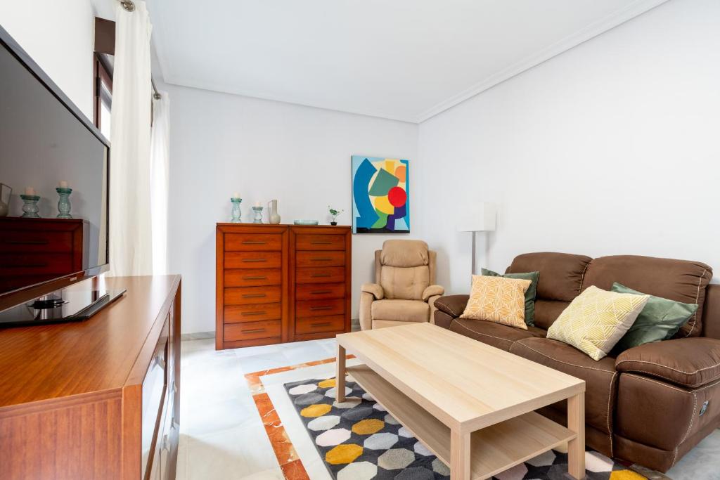 Telewizja i/lub zestaw kina domowego w obiekcie Holi-Rent Cuna