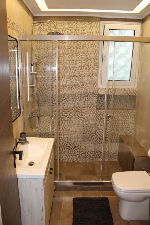 Kúpeľňa v ubytovaní Ventiri Family Suite 1