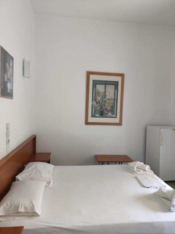 Postel nebo postele na pokoji v ubytování Hotel Ritsa
