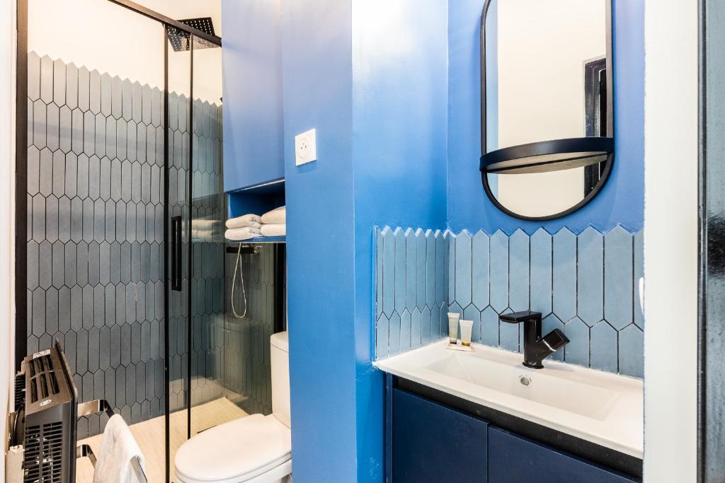 Kúpeľňa v ubytovaní Studio 2Pers#Les Halles#Etienne Marcel#AC