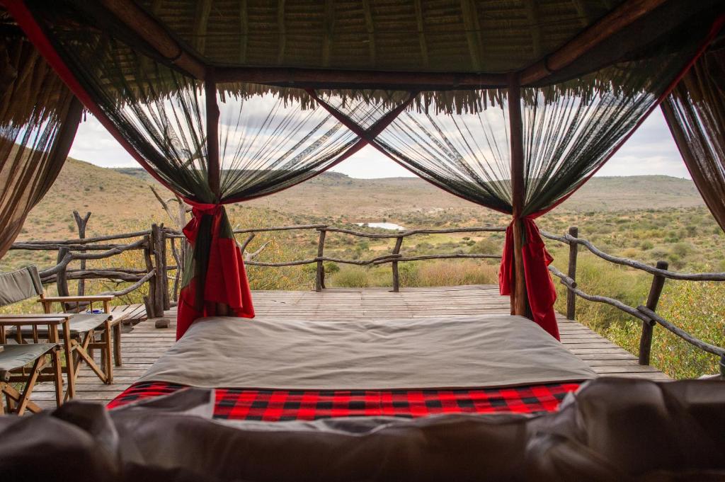 Příroda nedaleko luxury tent