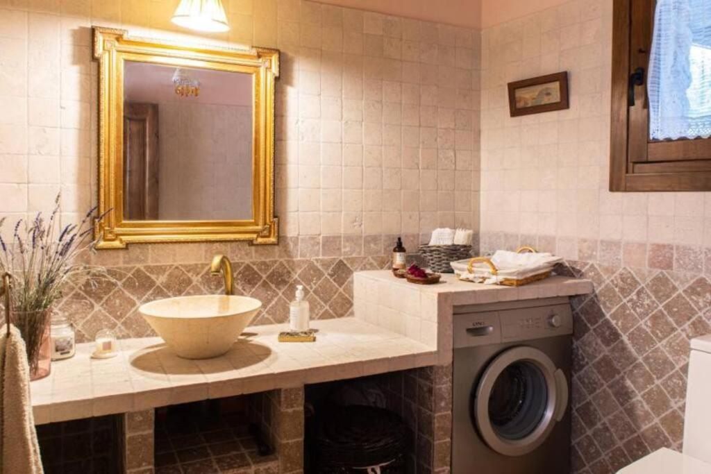 Koupelna v ubytování Casa Rural LA LAVANDA Lugar de ensueño en la Alcarria