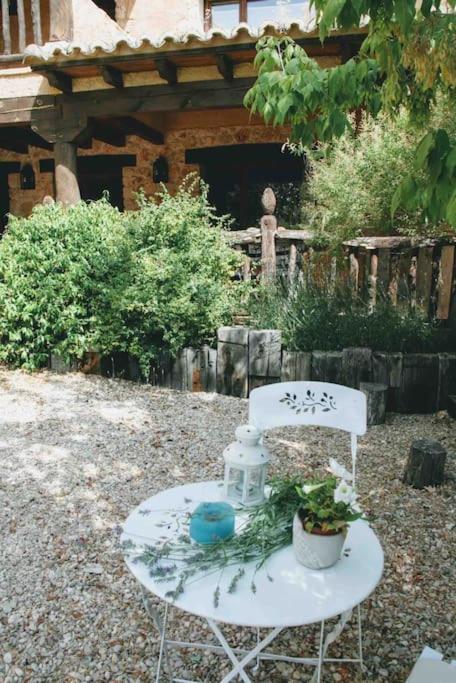 Zahrada ubytování Casa Rural LA LAVANDA Lugar de ensueño en la Alcarria