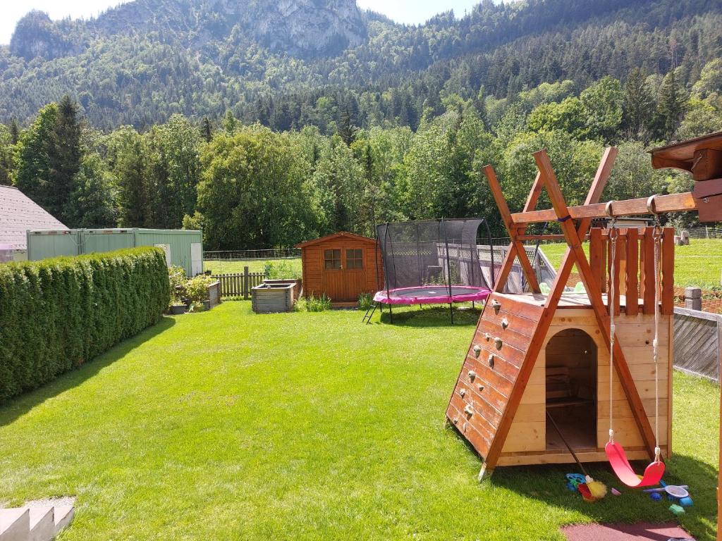 Herní místnost nebo prostor pro děti v ubytování Grimmingapartment Maier