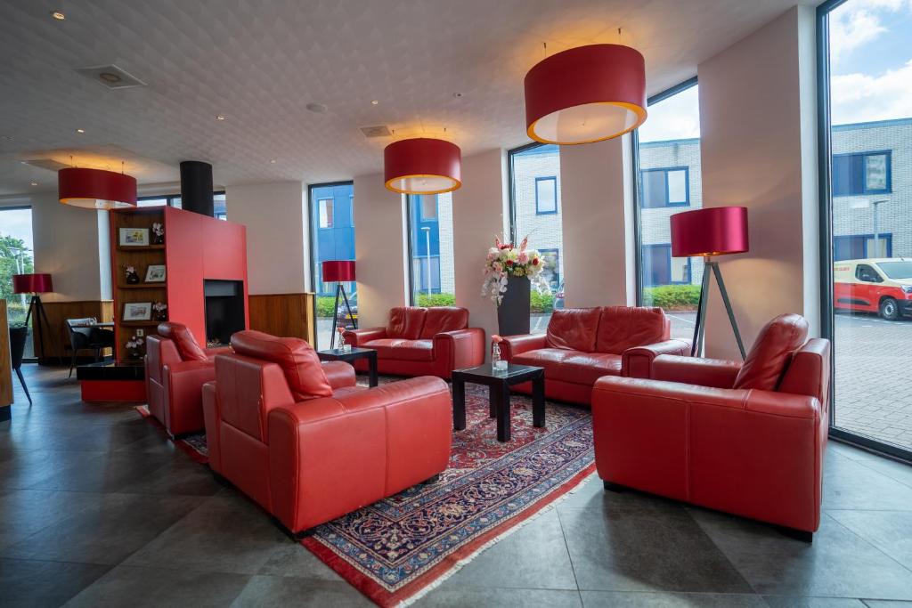 Posezení v ubytování Bastion Hotel Leeuwarden