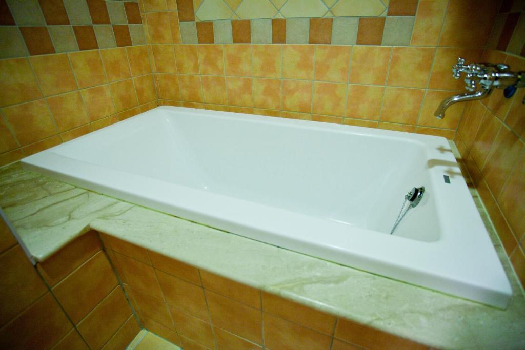 Koupelna v ubytování Millennium Inn