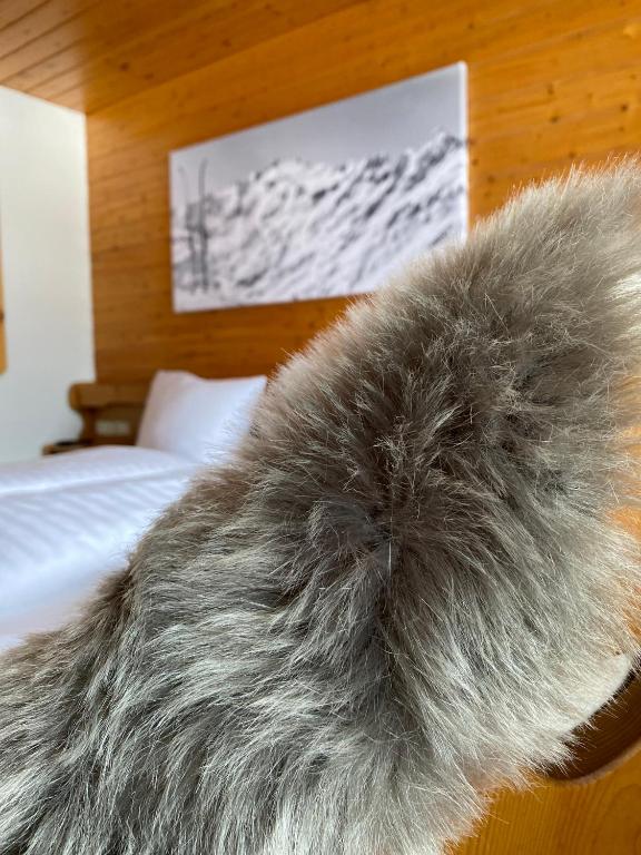 Posteľ alebo postele v izbe v ubytovaní Chalet H Montafon