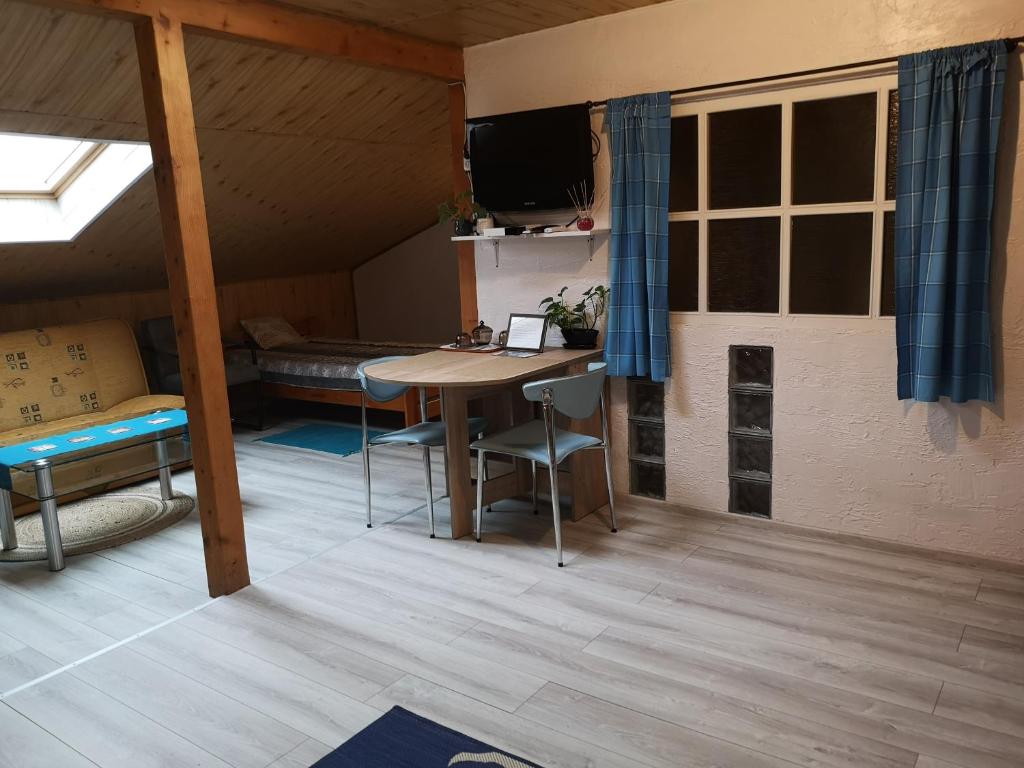 Apartament fort Owcza Góra na poddaszu - 一居室公寓