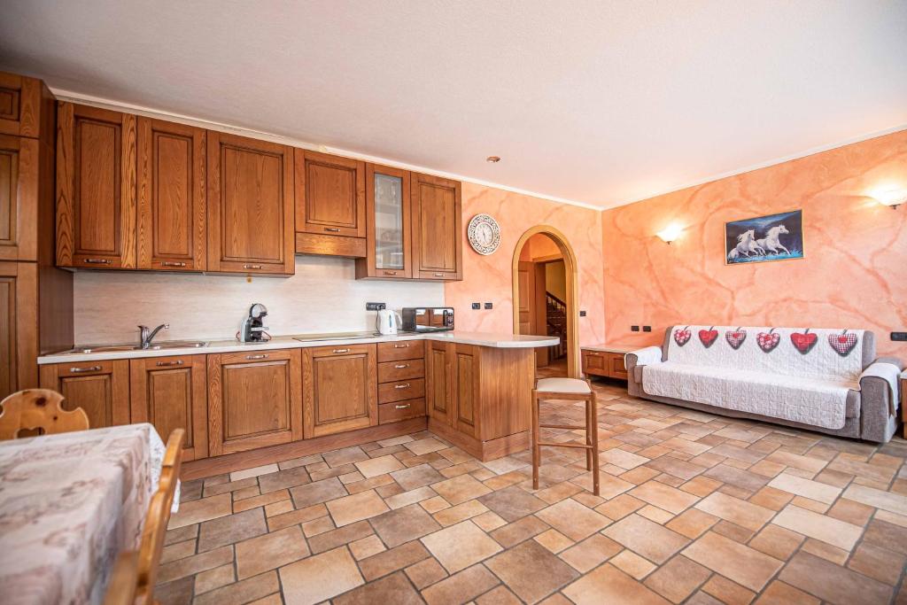 Posteľ alebo postele v izbe v ubytovaní Family House Amalia Myholidaylivigno