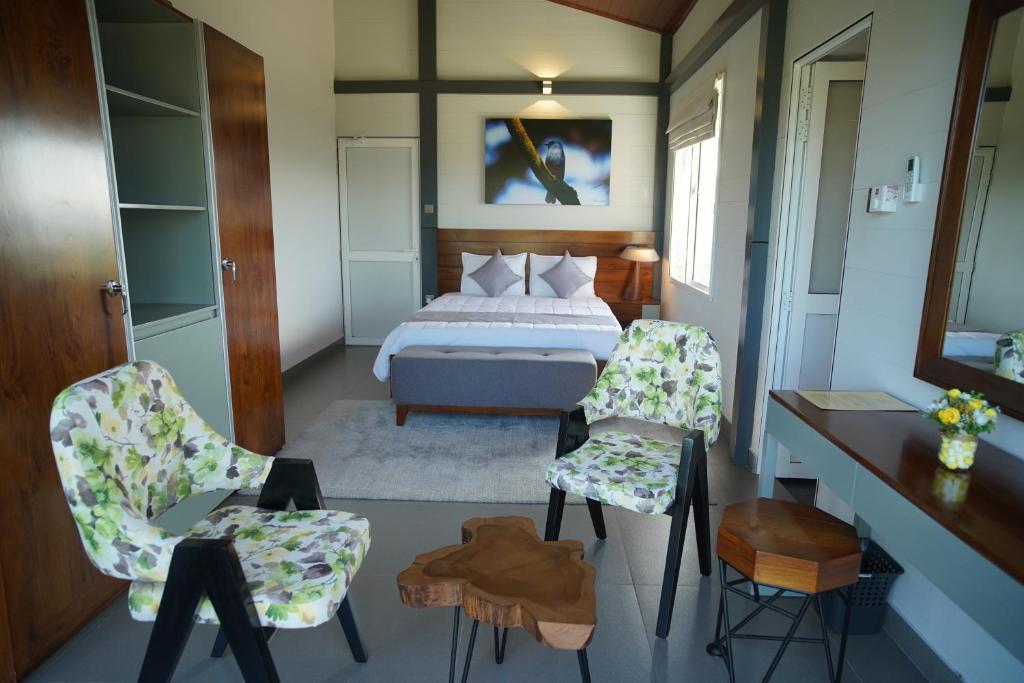 Postel nebo postele na pokoji v ubytování Cinnamon Serenity Villa