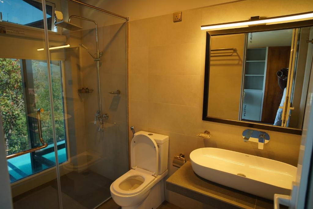 Koupelna v ubytování Cinnamon Serenity Villa