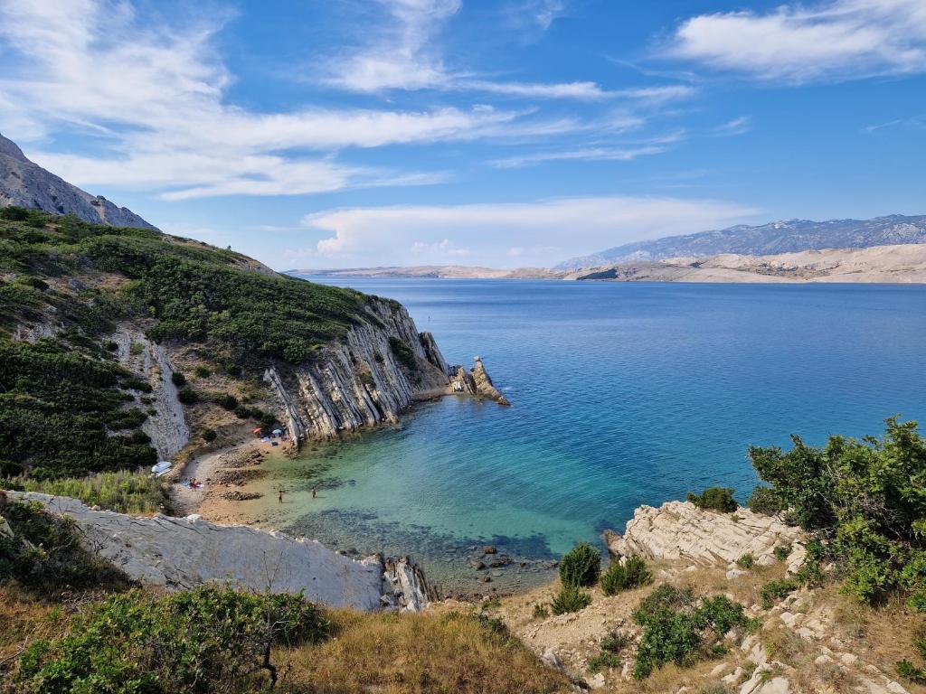 a view of a large body of water at Villa Panama in Pag