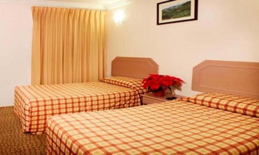 Postel nebo postele na pokoji v ubytování Jasmine Hotel