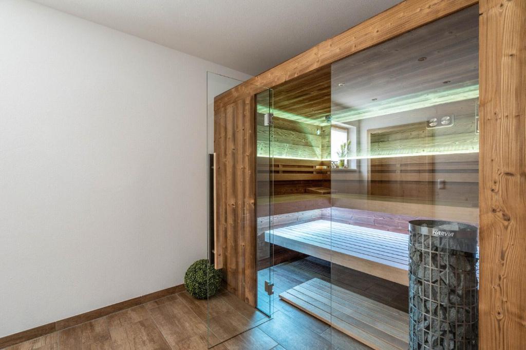Postel nebo postele na pokoji v ubytování Apart ALP