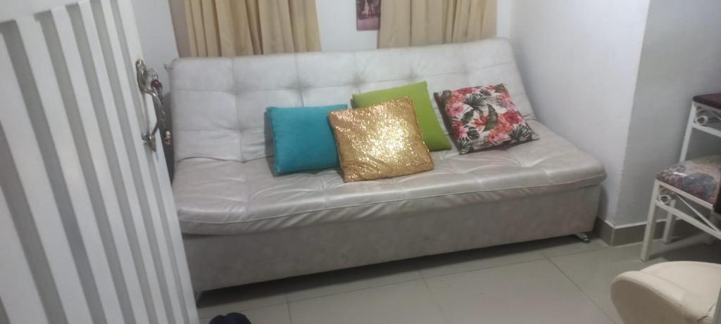 Χώρος καθιστικού στο Apartaestudio 4 Amoblado el Caney