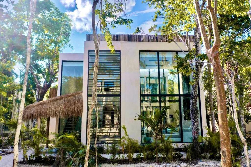 Zahrada ubytování Villa Xuncari en el corazón de la selva Tulum