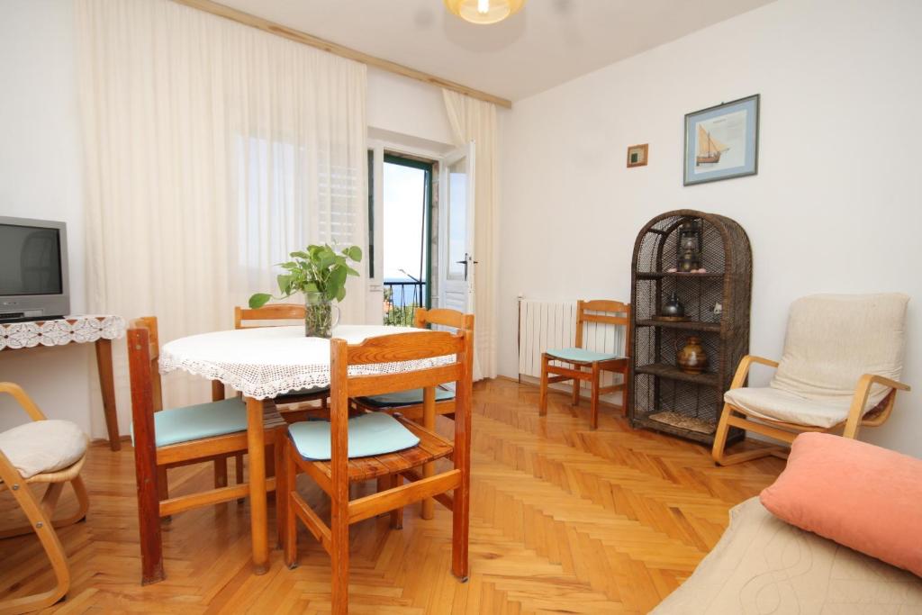 Posezení v ubytování Apartment Zavala 8802b