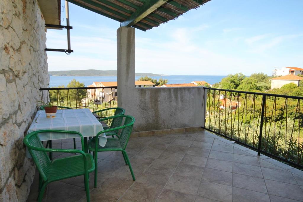 Balkón nebo terasa v ubytování Apartment Zavala 8802b