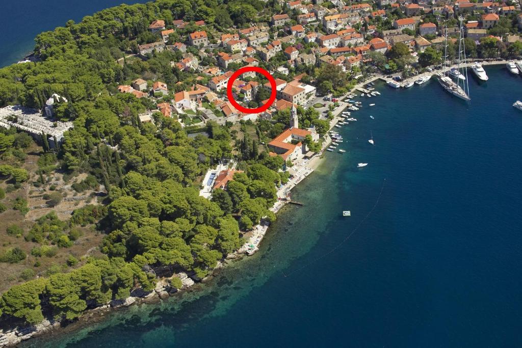 Letecký snímek ubytování Apartments and rooms by the sea Cavtat, Dubrovnik - 8974