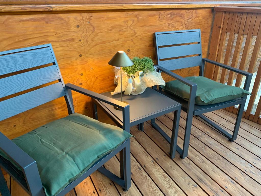 Posezení v ubytování B&B Dolomiti