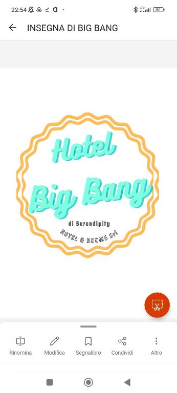 Fotografie z fotogalerie ubytování Hotel Big Bang v Římě