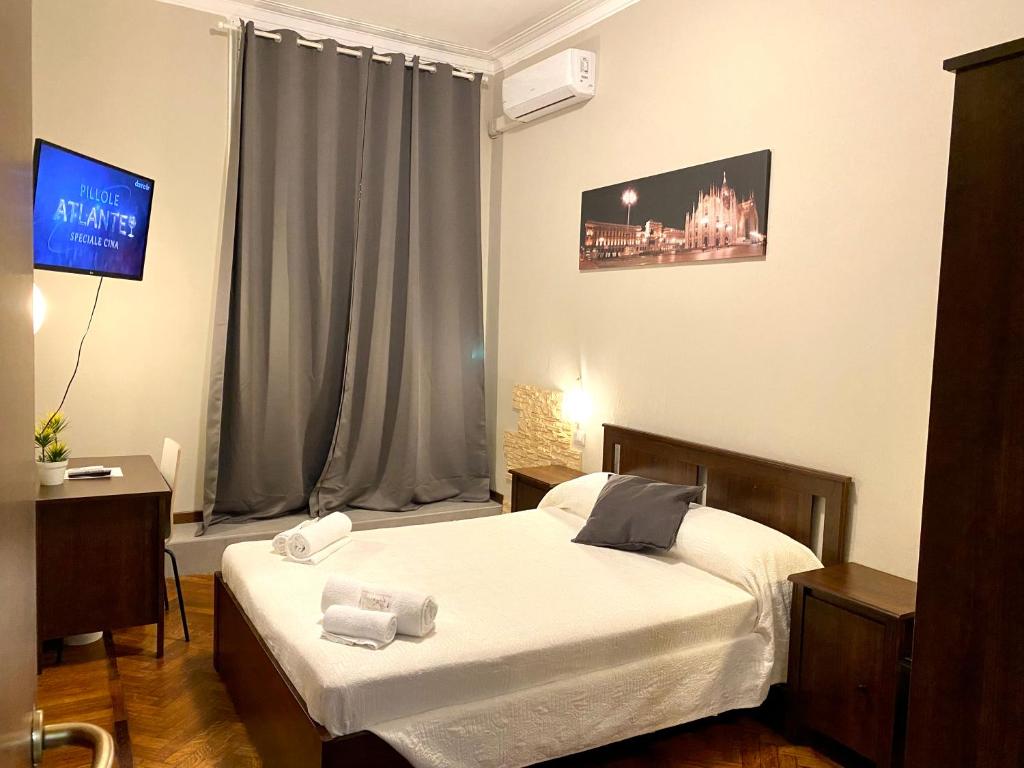 Carlo Goldoni Hotel客房内的一张或多张床位