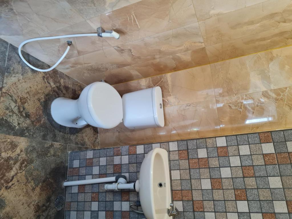 Koupelna v ubytování BRB Guesthouse