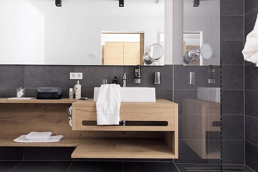 Koupelna v ubytování Eden Boutique Hotel