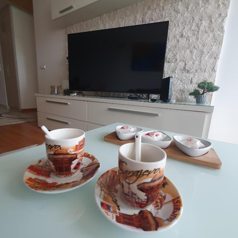 Jídlo v apartmánu nebo okolí