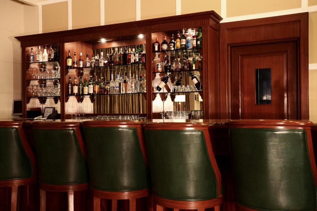 Lounge nebo bar v ubytování DLF Club 3