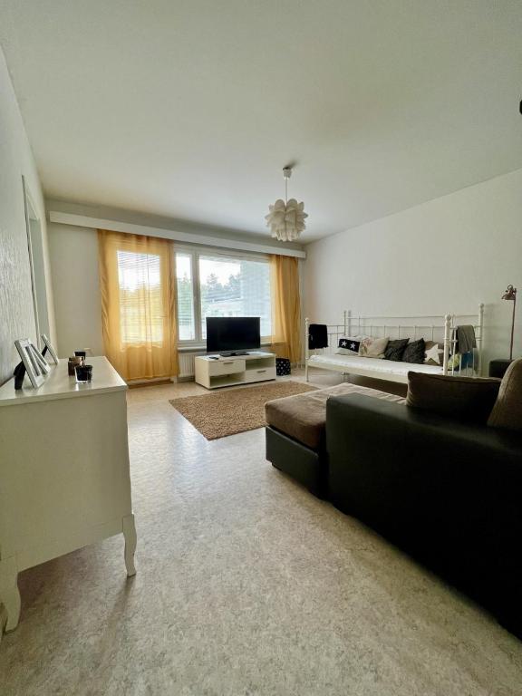 TV a/nebo společenská místnost v ubytování Apartment Punakettu