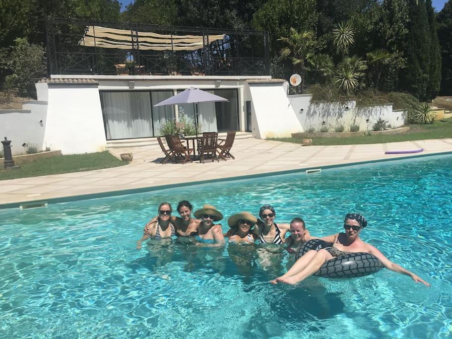 Goście zatrzymujący się w obiekcie Rome villa swimming pool