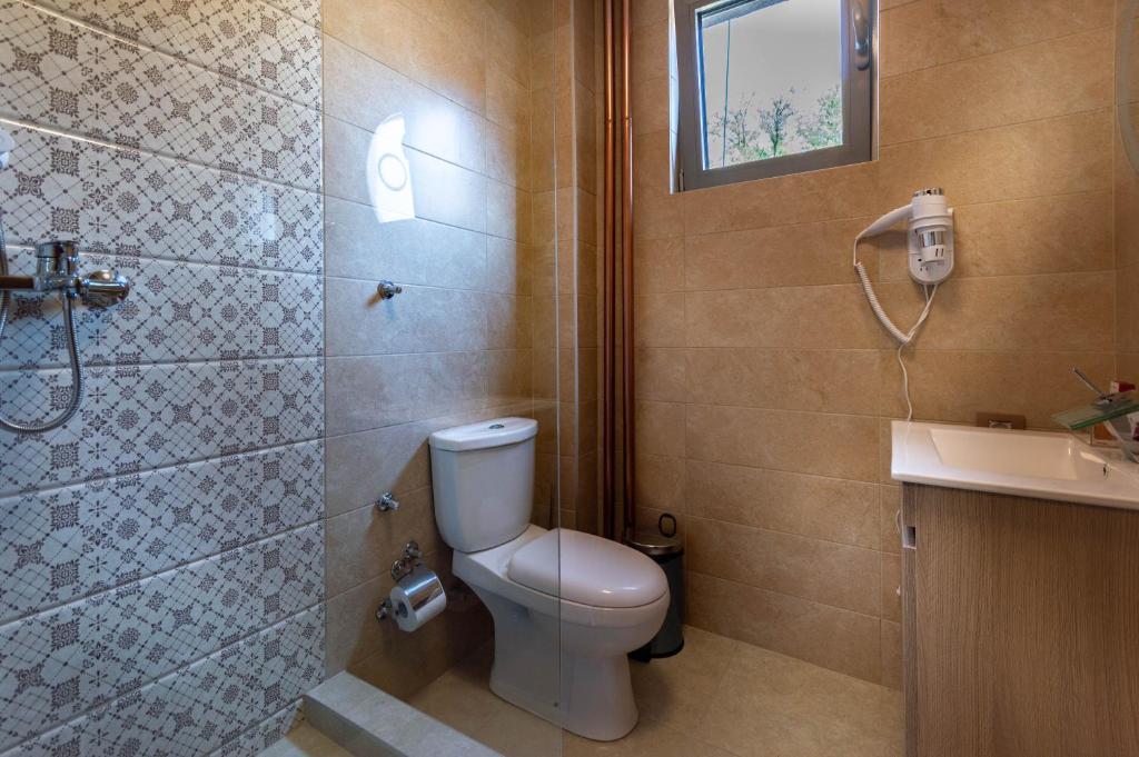 Koupelna v ubytování Hotel IDEAL Deluxe