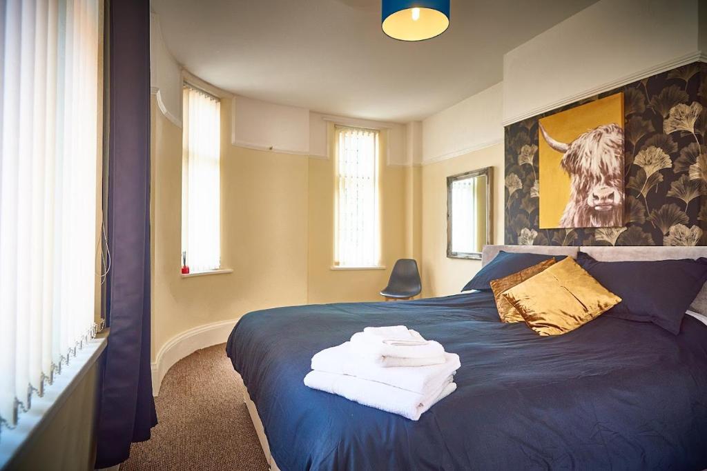 Ένα ή περισσότερα κρεβάτια σε δωμάτιο στο No4 Apartment Birkdale Village