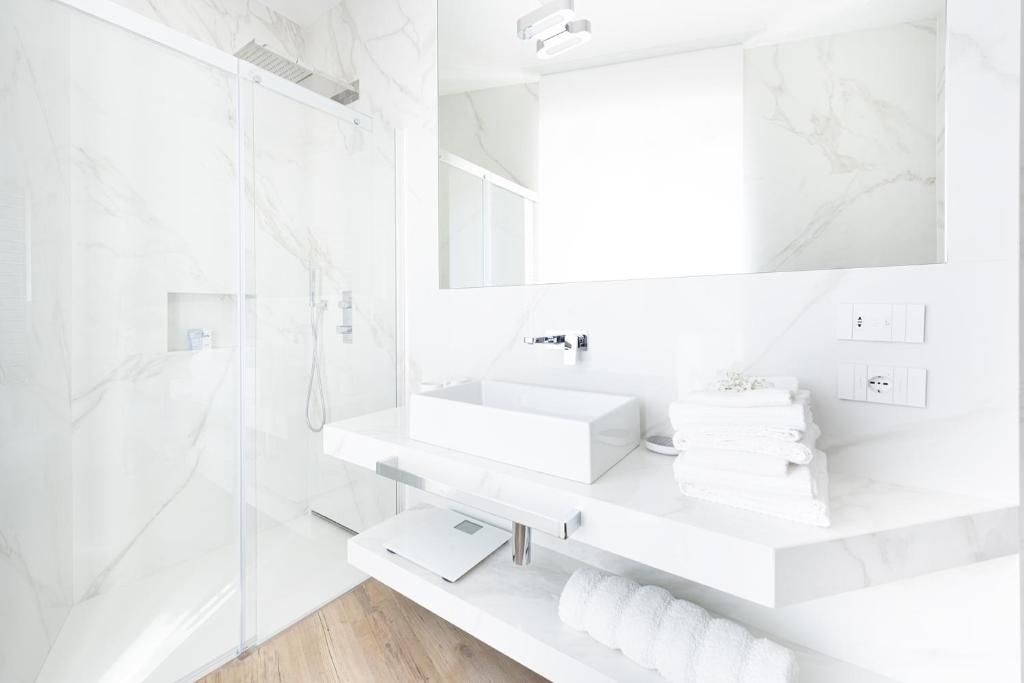 Kúpeľňa v ubytovaní Fiorentini Residence MILANO