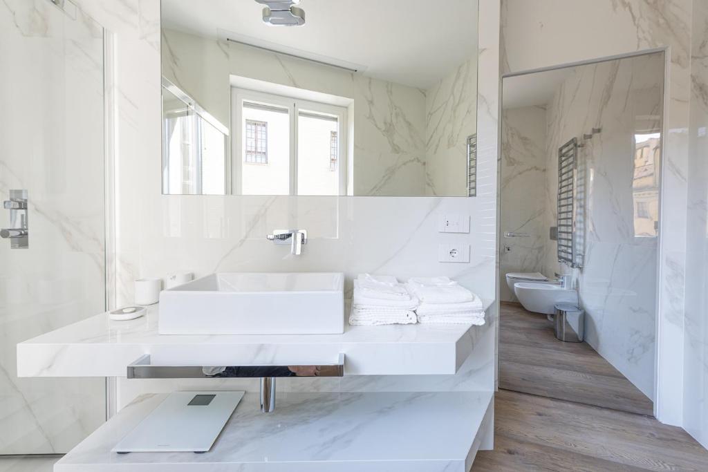 Kúpeľňa v ubytovaní Fiorentini Residence MILANO