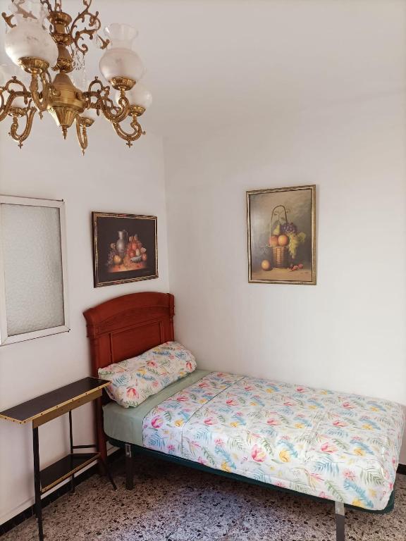 Postel nebo postele na pokoji v ubytování Casa los Lagartos
