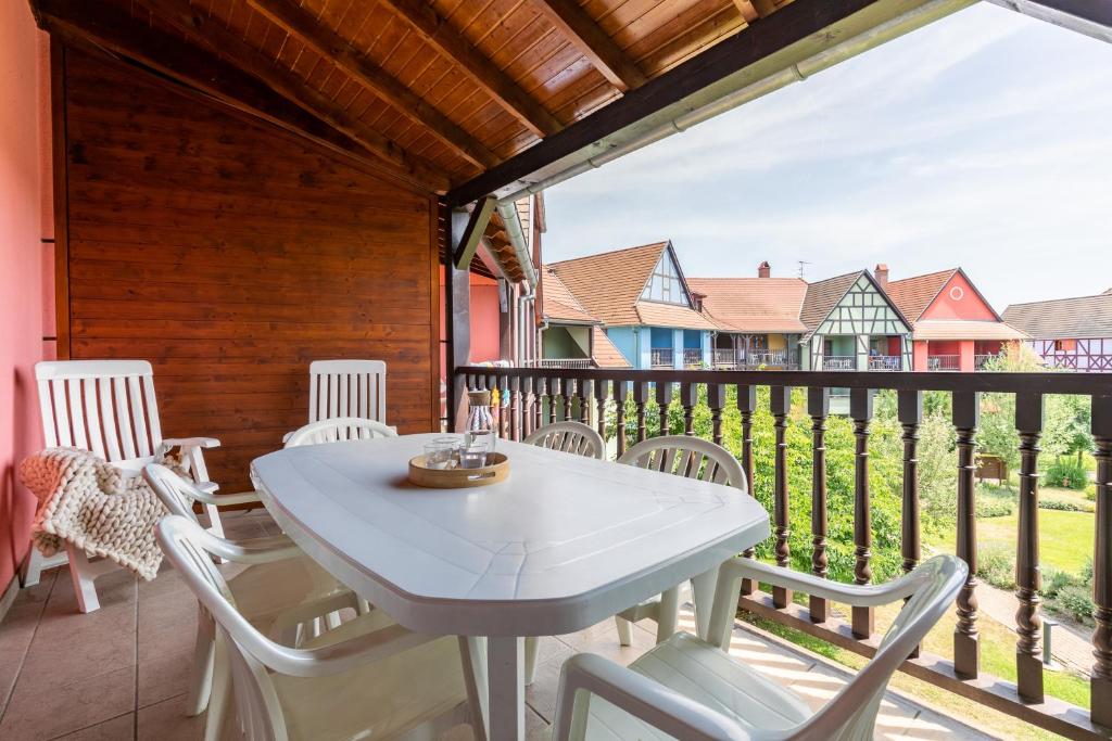 Résidence Pierre & Vacances Le Clos d'Eguisheim - 花园景两卧室复式公寓（7人）
