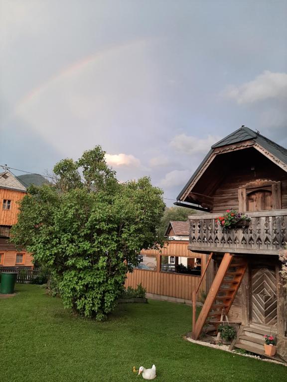 Zahrada ubytování Landhaus Tippl