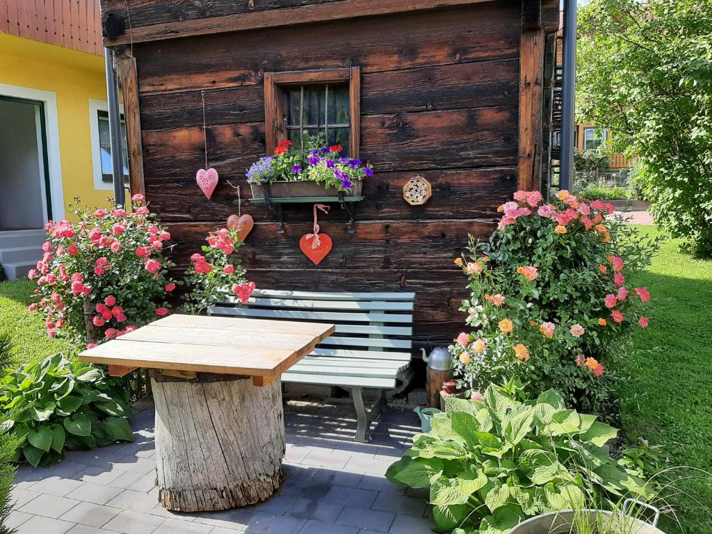 Zahrada ubytování Landhaus Tippl