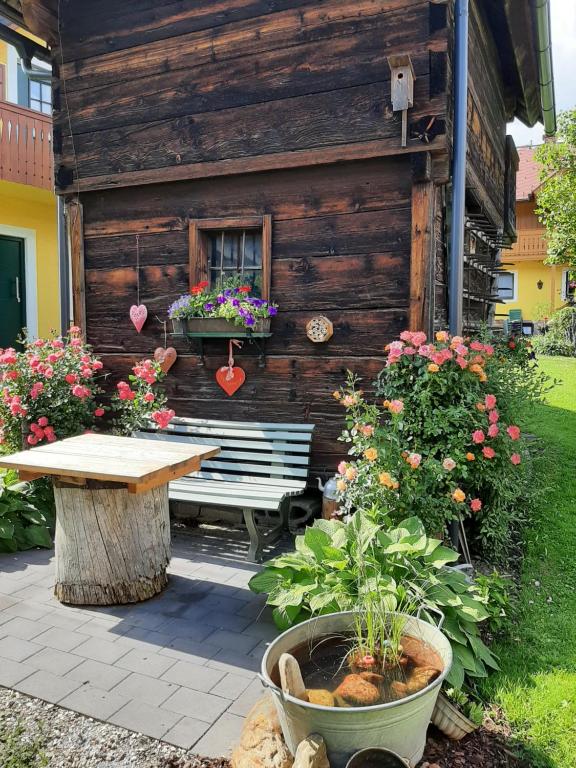 Zahrada ubytování Landhaus Tippl