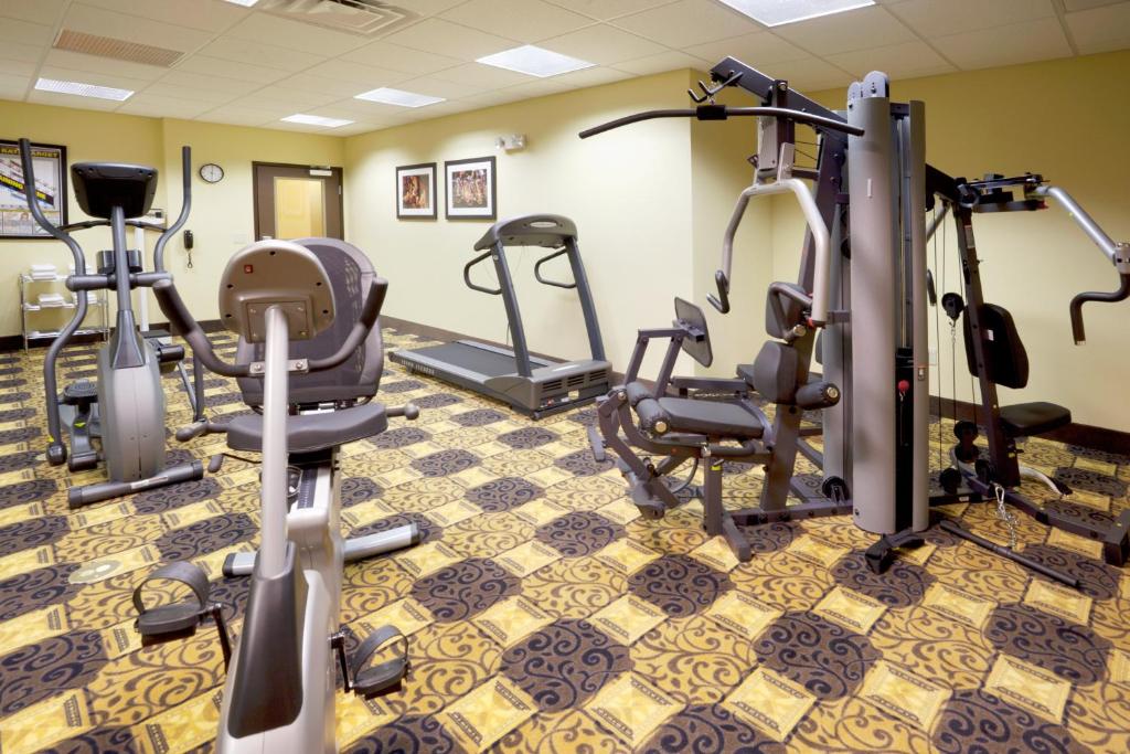 Fitness centrum a/nebo fitness zařízení v ubytování Holiday Inn Express Georgetown by IHG