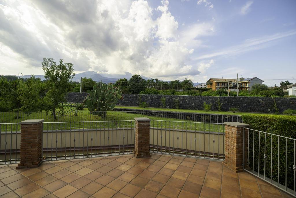 A garden outside Tropical House
