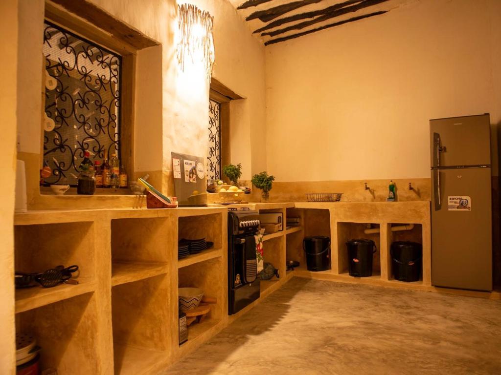 Kuchyň nebo kuchyňský kout v ubytování Firefly Boutique Lodge