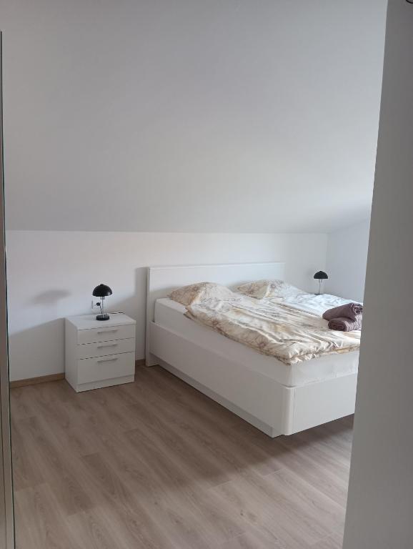 Postel nebo postele na pokoji v ubytování Penthouse Sunset