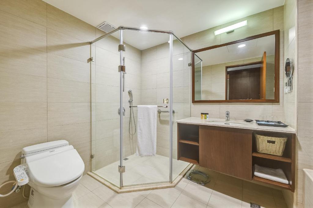 Koupelna v ubytování Forte Hotel Xizhi