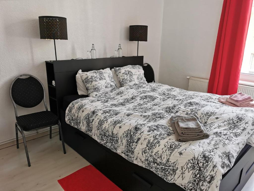 Postel nebo postele na pokoji v ubytování Ostend BackPackers Lodge