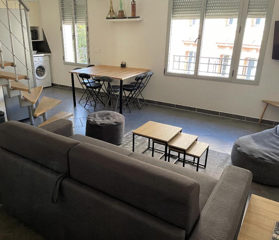 Posedenie v ubytovaní T3 duplex5 hyper-centre climatisé
